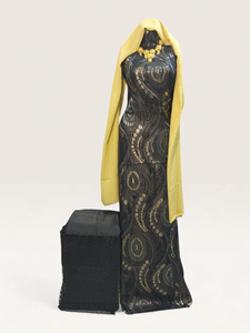 Vestido Tradicional Somalí de Lujo Fransawi Dirac - Vestido Premium con Cuentas para Bodas y Ocasiones Especiales - Product Image 3