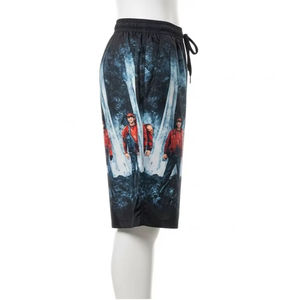 Pantalones Cortos Bermuda de Satén Impermeables, Tela de Poliéster, Impresión Digital, Secado Rápido, Ropa de Playa, Ropa de Verano, Ropa al por Mayor, Ropa para Hombre - Product Image 3