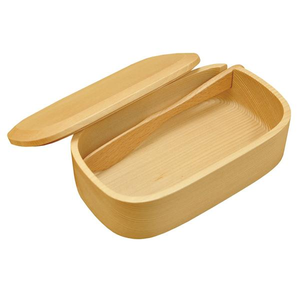 Boîte à beurre en bois maison cuisine vaisselle plat à beurre blanc créatif avec produit de vente - Product Image 6