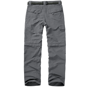 Vêtements décontractés multi-poches de qualité supérieure à la mode Pantalons cargo convertibles pour hommes Pantalons cargo slim personnalisés pour hommes - Product Image 4