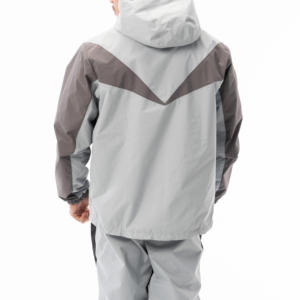 เสื้อกันลมสะท้อนแสงพิมพ์ลายสำหรับผู้ชายแจ็คเก็ตฮิปฮอปสตรีทชุดวอร์มผ้าคอตตอน100% ปรับแต่งโลโก้ - Product Image 3