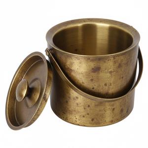 Seau à glace en acier inoxydable très vendu, refroidisseur à vin en métal fait à la main de luxe, articles de bar professionnels pour les hôtels, les fêtes - Product Image 6