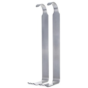 Rétracteurs chirurgicaux manuels en acier inoxydable réutilisables, instruments médicaux pour la rétraction contrôlée des tissus en chirurgie orthopédique - Product Image 2