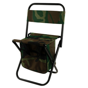 Chaise de pêche portable Martom en polyester 600D avec dossier, tabouret de pêche pliable pour utilisation en extérieur - Product Image 2