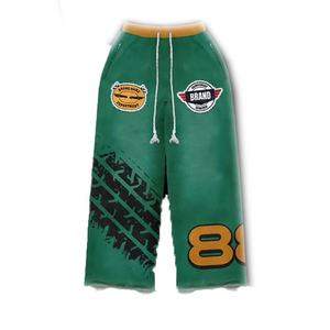 Survêtement surdimensionné à capuche avec pantalon de survêtement évasé de haute qualité Collection Hiver Costume avec nouveau logo de marque personnalisé - Product Image 4