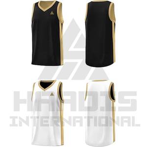 Vente en gros, vêtements de basket-ball par sublimation, maillot de basket-ball réversible personnalisé à séchage rapide, maillots de basket-ball réversibles à double couche - Product Image 4