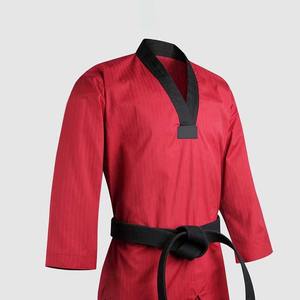 Directo de fábrica, alta calidad, barato, Taekwondo Gi, uniforme de artes marciales con etiqueta frontal con Top Gear - Product Image 4