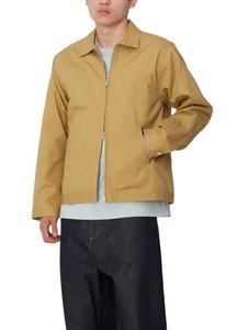 Vente en Gros 2025 Logo Personnalisé Toile Denim Veste pour Hommes Printemps Saison Respirant Mécanicien Travailleur Uniforme avec Manches Longues - Product Image 4