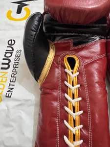 Fabrication en usine, gants de boxe en cuir durables, gants de boxe thaïlandaise personnalisés, gants d'entraînement et de combat - Product Image 6