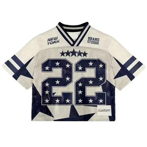 เสื้อฟุตบอลอินเทรนด์พิมพ์ลายได้ตามต้องการเสื้อเจอร์ซีย์ทีมชาติปักตาข่าย - Product Image 6