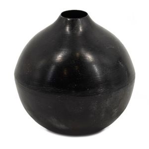 Élégant vase à fleurs en métal au design antique fabriqué à la main pour la décoration du salon avec un charme vintage et une qualité supérieure - Product Image 5