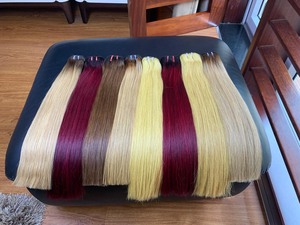 Holesale-aire ompany de alta calidad, pelo de trama natural de color IGs, vino - Product Image 5