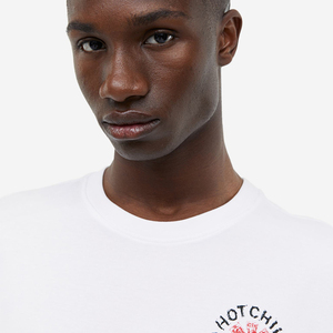 T-shirt personnalisé de haute qualité vêtements de rue en coton blanc de grande taille T-Shirt Slim Fit T-shirt lourd impression de qualité hommes T-Shirt - Product Image 2