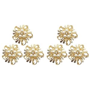 Nouveau design décoration de fête de mariage rond rond rond table or ronds de serviette ronds de serviette - Product Image 5