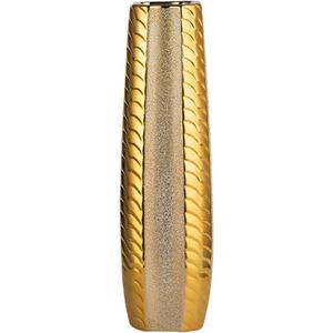 Lujoso florero de metal negro con diseño geométrico para impresionantes arreglos florales macetas de decoración del hogar para uso en el jardín - Product Image 4