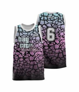 Uniformes de basket-ball pour hommes de haute qualité, respirants, OEM, personnalisés, ensembles de maillots de basket-ball imprimés par sublimation - Product Image 1