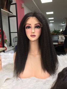 Venta al por mayor de pelucas de cabello humano HD de encaje frontal negro natural recto para las mujeres negras de pelo vietnamita - Product Image 4