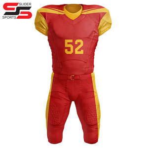 Barato diseño personalizado bordado fútbol americano Jersey alta calidad cosido joven fútbol americano uniforme ropa deportiva camisa - Product Image 6