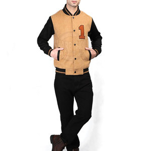 แจ็กเก็ตเบสบอลสำหรับผู้ชายแจ็กเก็ตเบสบอลแบบรัด - Product Image 2
