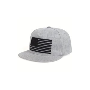 Haute Qualité Noir Plaine Blanc Snapback Cap Chapeaux Logo De Broderie Personnalisé 100% Coton Snapback Cap En Gros Plat Bord Ajusté - Product Image 5