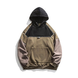 Venta al por mayor 2025 colección de otoño e invierno chaqueta con capucha bordada a juego de colores para hombres y mujeres sudaderas con capucha para hombres - Product Image 5