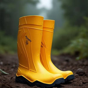 Botas de Seguridad Completas Purofort+ Talla 41 Amarillas PUR S5 CI SRC EN20345 Marca DUNLOP - Product Image 3
