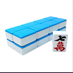 Tuiles de Mahjong automatiques de luxe modernes en mélamine, fabriquées à la main, grandes, moyennes et petites tailles, jouets de loisirs et de divertissement pour la famille - Product Image 1