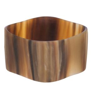 Cuerno de búfalo diseñado hecho a mano de lujo al por mayor Natural búfalo buey vaca cuerno brazalete joyería de moda para hombres y mujeres - Product Image 1