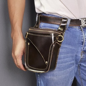 Riñonera de diseñador Riñonera de cuero real Cinturón de cuero para hombre Riñonera para exteriores Bolsa de viaje - Product Image 1