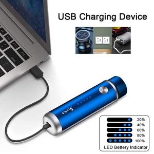 Afeitadora Eléctrica Recargable USB para Mujer, Afeitadora Rotatoria de Una o Dos Cuchillas para Rostro, Cuerpo y Bikini, Indicador LED IPX7 para Uso en Autocaravanas - Product Image 2