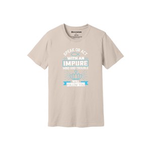 เสื้อยืดผ้าฝ้าย100% พิมพ์ลายพระพุทธรูปแบบลำลองมี12สีให้เลือก160-180 - Product Image 4