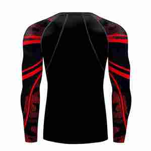 Camiseta Deportiva de Compresión Lisa de Alta Calidad para Hombre, Adulto, Niño, Ligera, de Manga Larga - Product Image 2