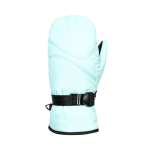 Guantes de esquí de dedo completo impermeables para hombres y mujeres, cuero para adultos, antideslizantes, duraderos, ajustables, correa de muñeca, empuñaduras de mano al por mayor - Product Image 3