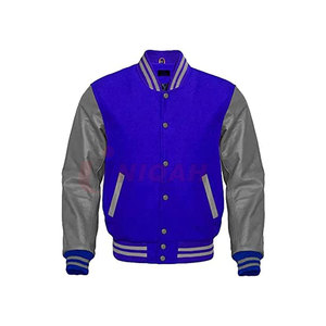 เสื้อแจ็คเก็ตวิทยาลัยแบบกำหนดเอง ผ้าขนสัตว์สำหรับฤดูหนาว ระบายอากาศได้ดี คุณภาพพรีเมียม สไตล์ Letterman คลาสสิก สวมใส่สบาย - Product Image 5