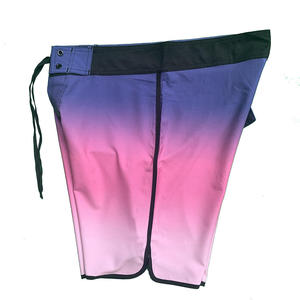 Shorts de Baño para Hombre con Degradado de Color, Bolsillo, Secado Rápido, Cintura Elástica, Casuales, Cortos - Product Image 6