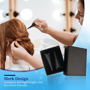 Stainless Steel Pliers Hair Parting Sectioning Ring Finger <b>Braiding</b> Hair Pick Tool Precise Styling Weaving Human Hair <b>Extensions</b> - Product Image 5