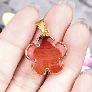 Impressionnant fait à la main en argent Sterling mélange de pierres précieuses pendentif fleur forme lunette réglage pour ensemble de bijoux de mode pour cadeau d'anniversaire - Product Image 3