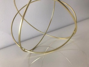 Pièce maîtresse de table décorative en forme de boule en métal abstraite pour la décoration de la maison, l'affichage de cadeaux de bureau, style minimaliste moderne - Product Image 6