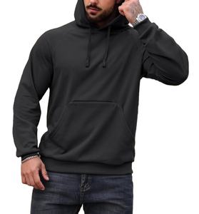 Basics New Color sólido Sudadera con capucha al aire libre Camping Caza Algodón mezclado con capucha Hombres Deportes Algodón Camo Chaquetas - Product Image 6