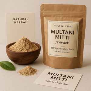 Arcilla, Fuller's Earthth Multani Mitti Fullers Earth Powder, Grado: Cosméticos - Product Image 5