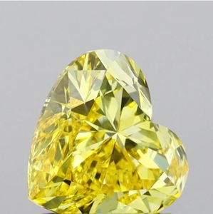 OEM al por mayor 1.5cts Premium en forma de corazón amarillo laboratorio cultivado diamantes excelente corte IGI certificado para colgante/Collar joyería - Product Image 5