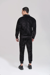 Conjunto de chándal brillante Unisex con logotipo personalizado, chándal para correr para hombre, chaqueta para correr de talla grande de dos piezas de color sólido de alta calidad para hombre - Product Image 6