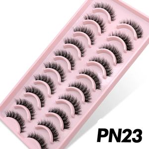 Nouvelles Faux <span class=keywords><strong>Cils</strong></span> 5/10 Paires, <span class=keywords><strong>Cils</strong></span> de Vison <span class=keywords><strong>3D</strong></span> Naturels <span class=keywords><strong>Volume</strong></span> Dramatique, Extensions de <span class=keywords><strong>Cils</strong></span> Faux <span class=keywords><strong>Cils</strong></span> Réutilisables Maquillage - Product Image 5