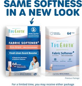 Tru Earth Bandes adoucissantes pour lave-linge, alternative au parfum Fresh Linen, jusqu'à 128 lavages par paquet de 64 - Product Image 5