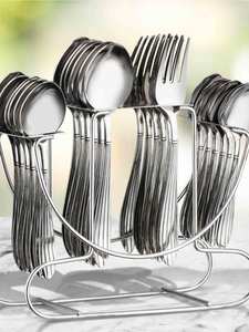 Prix le plus bas Articles de maison Couverts Argenterie En Acier Inoxydable Avec Poignée Designer Couverts Ustensiles De Cuisine Vaisselle Vaisselle - Product Image 5