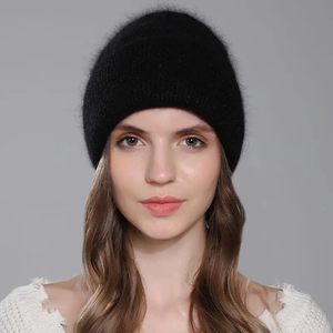 Gorro de Jacquard a Cuadros de Última Moda, Gorro de Invierno Tejido Personalizado, Gorra de Hip Hop Urbana con Diseño Personalizado - Product Image 3