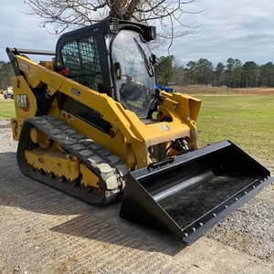 รถตักล้อยางตีนตะขาบ CAT 299D3 ขนาดเล็ก พร้อมบุ้งกี๋หน้า สำหรับงานก่อสร้างและงานเกษตร - Product Image 2