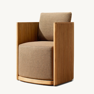 Modern style <b>chair</b> made of good quality <b>teak</b> wood for outdoor use and durable, equipped with soft foam - Product Image 5