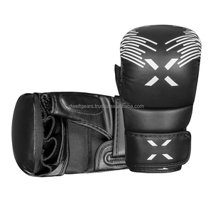 Professional MMA Gloves Made of PU Leather Half Finger Hook & Loop Closure Unisex for MMA Boxing Training Custom <b>Shooting</b> Gloves - Product Image 3