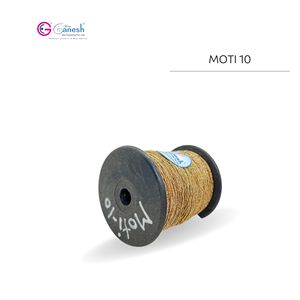เส้นด้ายโมติเกรดพรีเมี่ยมสำหรับงานหัตถกรรมที่สง่างามหรูหราเส้นด้ายโมติที่มีผลกระทบมุกสดใสและการตกแต่ง - Product Image 1